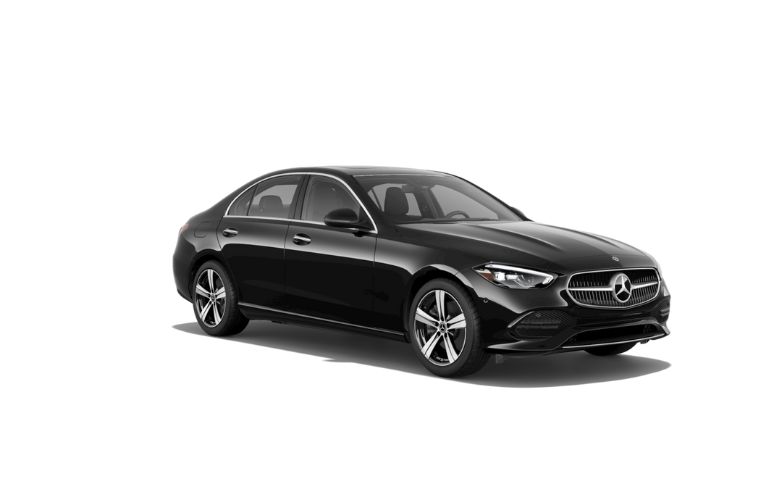 2024 mercedes benz c class sedan black b o